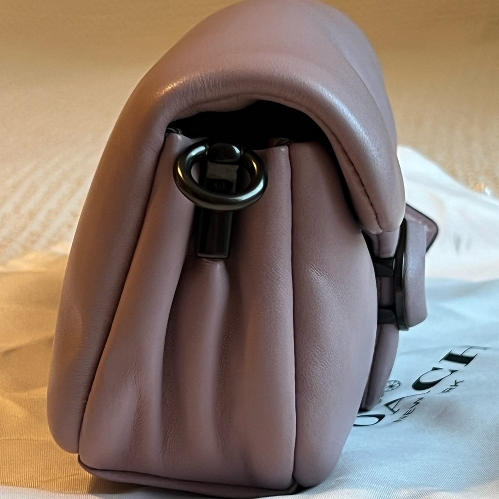 Coach Pillow Mini Tabby leather crossbody bag - Picture 7 of 15